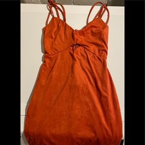 Lovely burnt orange dress